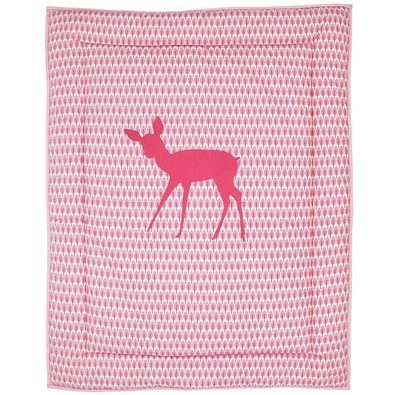 Krabbeldecke "Bambi" pink