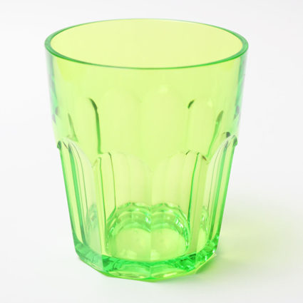Unzerbrechliches Acryl-Glas, grün